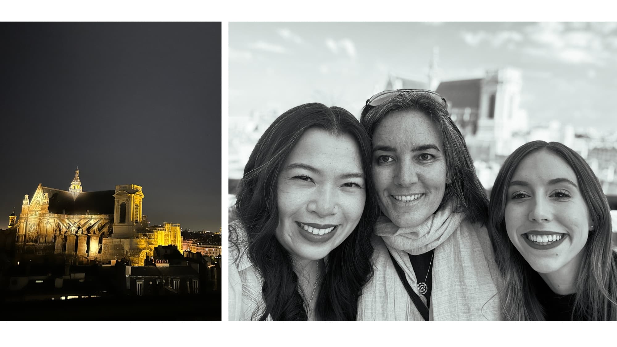 Hanging at the Vanguard dinner at the Roof with my amazing colleagues, Jenni and Lauren. The Vanguard dinner was a chance for some of the best minds in web3 to gather and connect in a gorgeous setting overlooking Paris at night. 